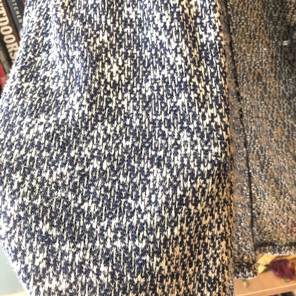 Blue long sweater wrap - Picture 4 of 4